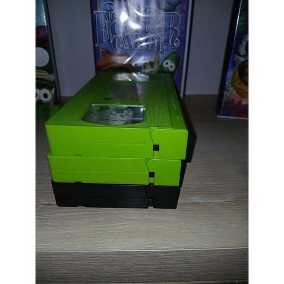 Lot Of 3 Veggie Tales VHS Tapes Jonah, Dave & The Giant Pickle & An Easter Carol - Picture 12 of 16